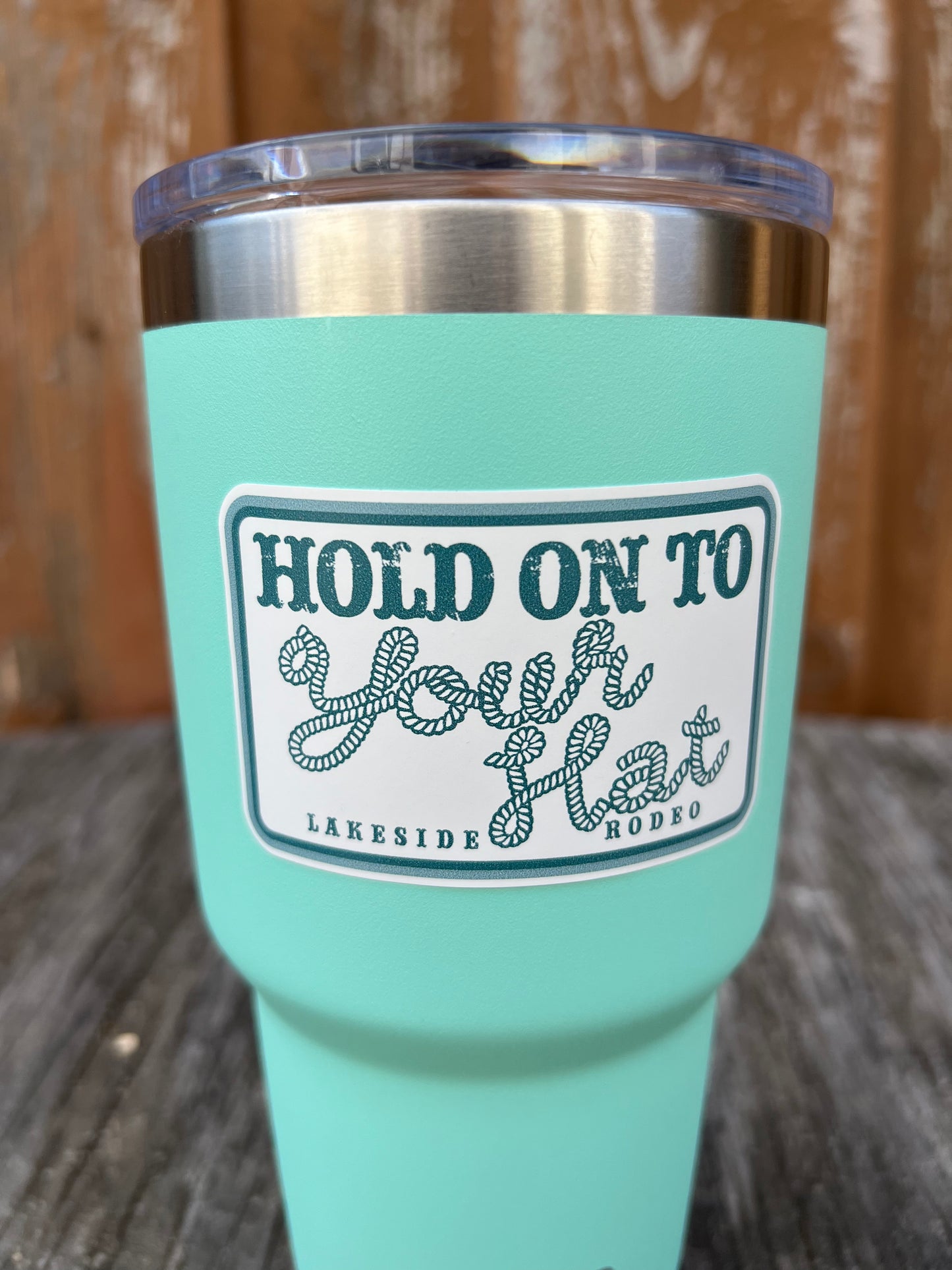 Hold On To Your Hat Sticker