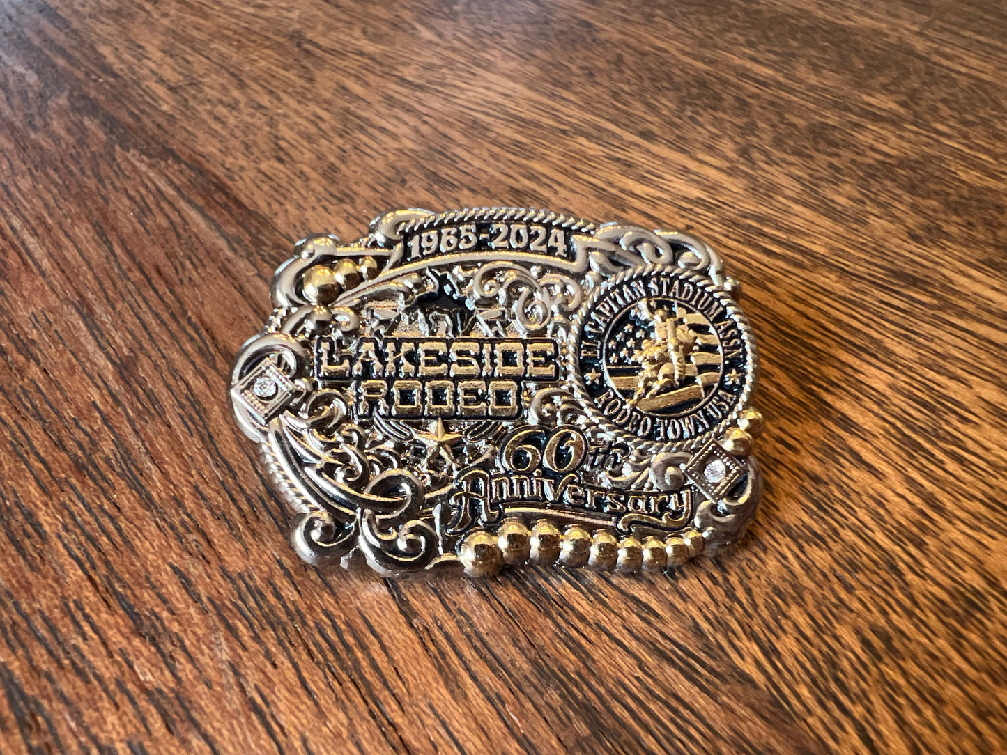 60th Anniversary Buckle Pin