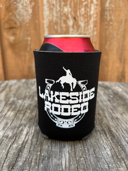 Lakeside Rodeo Can Cooler - Black