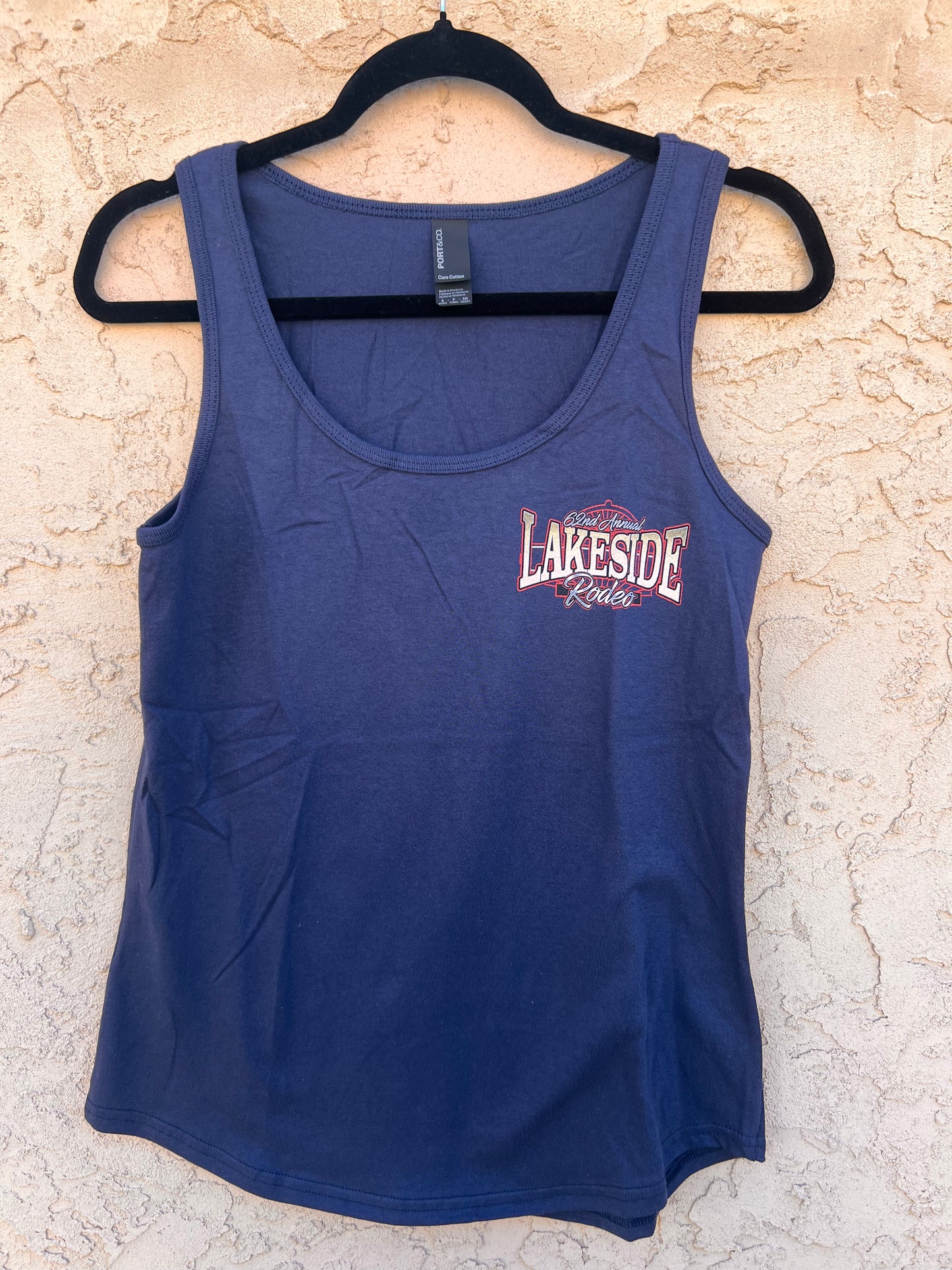 Women's Navy 62nd Annual (2026) Rodeo Event Tank - FINAL SALE