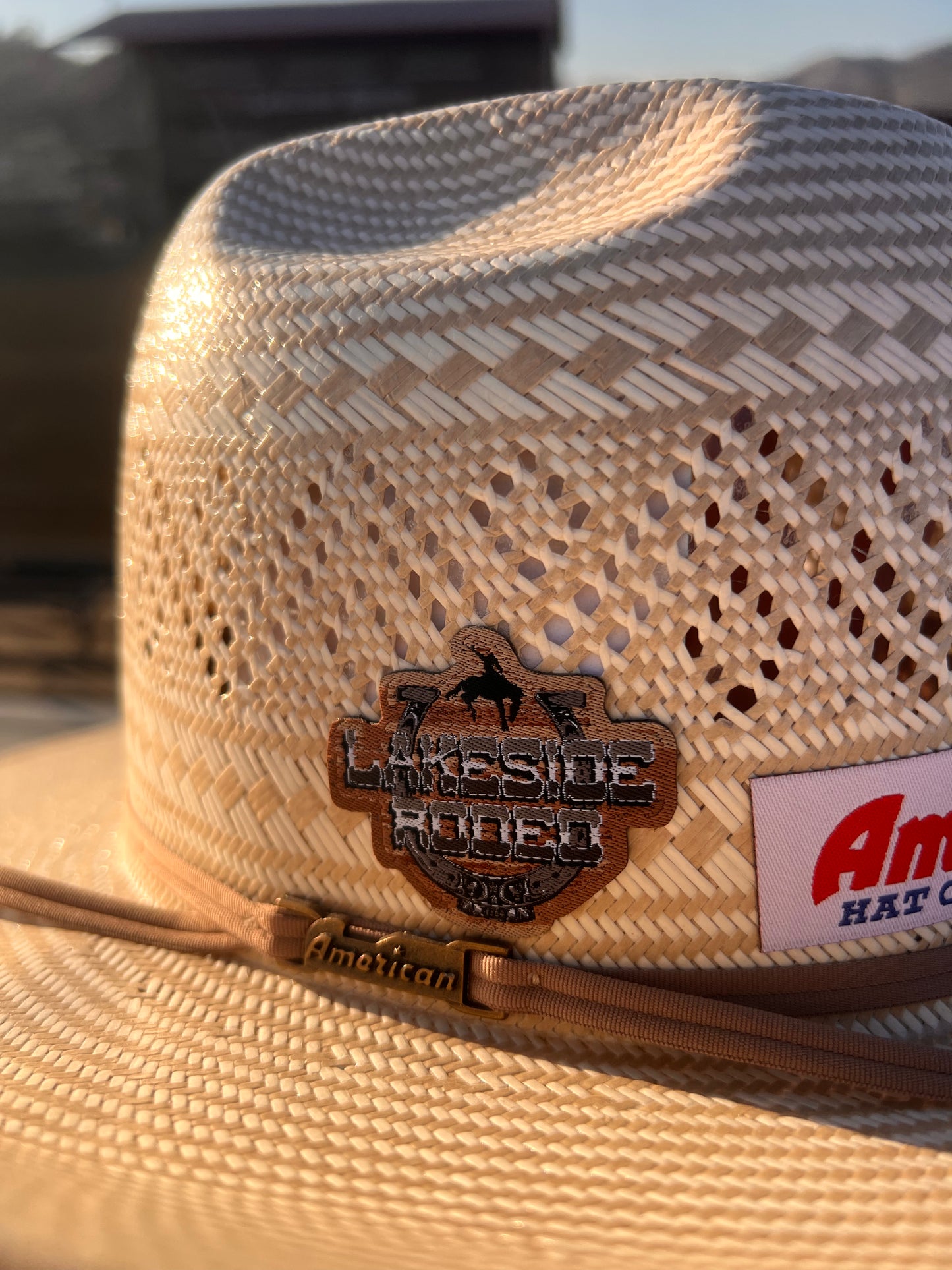 Lakeside Rodeo Hat Patch