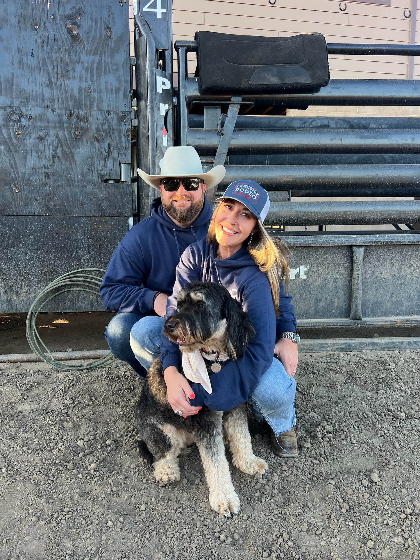 Lakeside Rodeo - RW&B- Navy/White